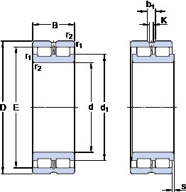 Bearing NNCL 4912 CV SKF