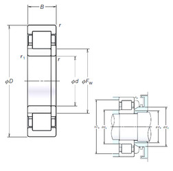 Bearing NUP238EM NSK