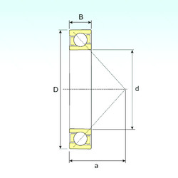 Bearing 718/750 A ISB