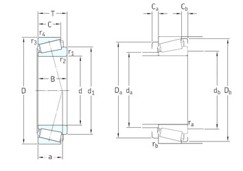 Bearing T7FC065/QCL7C SKF