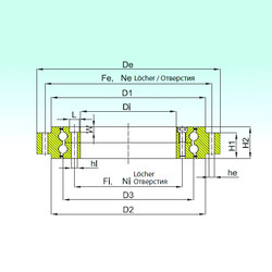 Bearing ZKLDF395 ISB