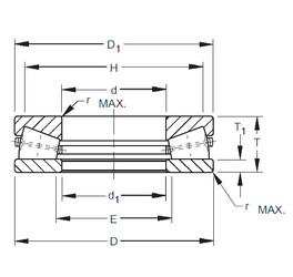 Bearing W-3217-B Timken