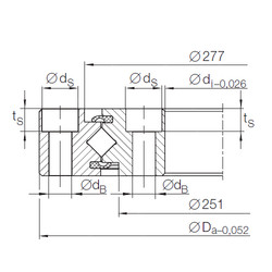 Bearing XU 08 0264 INA