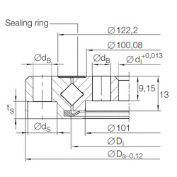 Bearing XU 06 0111 INA