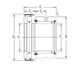 Bearing RAXZ 570 Timken