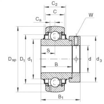 Bearing GE25-KLL-B INA