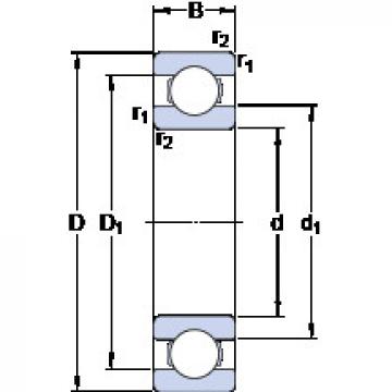 Bearing 61888 MA SKF