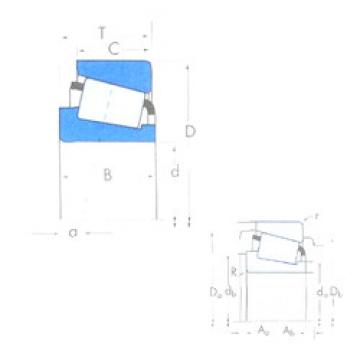 Bearing X33117/Y33117 Timken