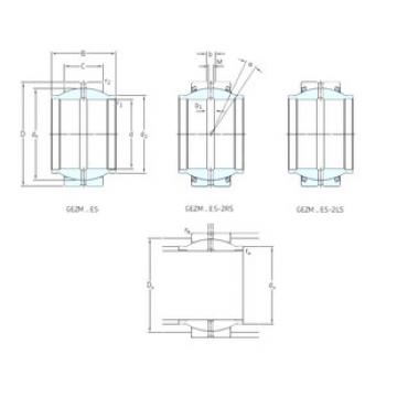 Bearing GEZM112ES-2RS SKF