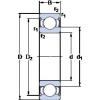 Bearing 619/4-2Z SKF