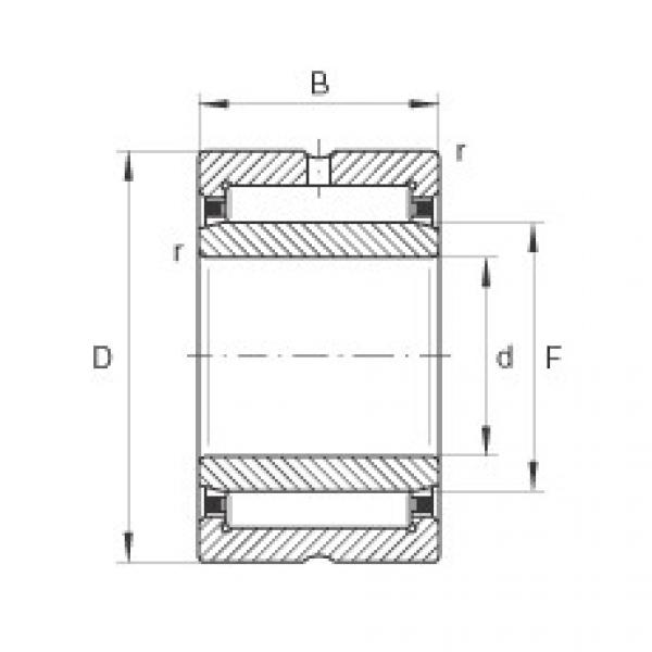 Bearing NKI40/30-TV INA #1 image