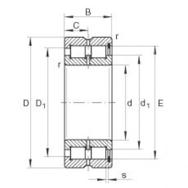 Bearing SL185028 INA #1 image