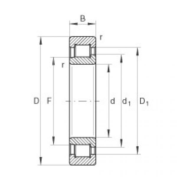 Bearing SL192306 INA #1 image