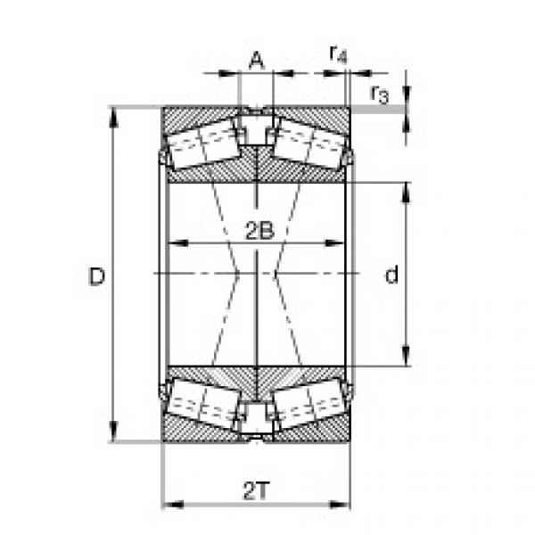 Bearing 32956-N11CA-A620-670 FAG #1 image