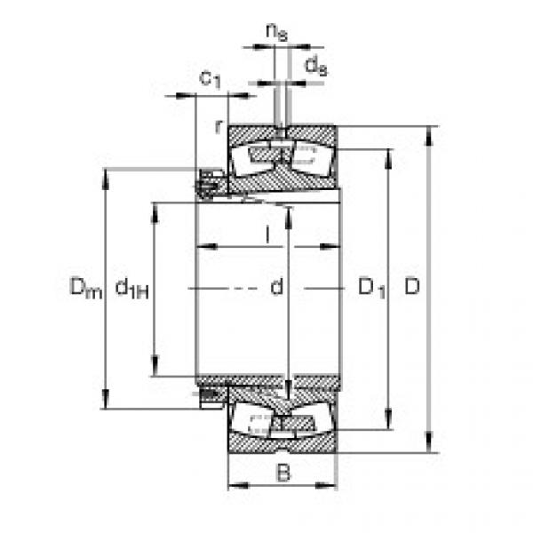 Bearing 239/530-K-MB + H39/530-HG FAG #1 image