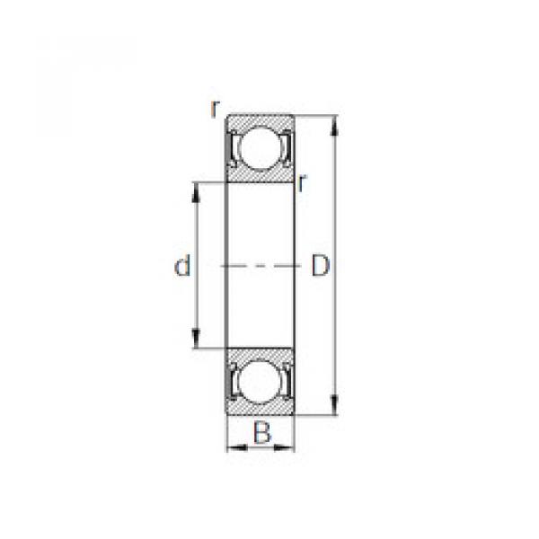 Bearing W6203-2RS CYSD #1 image