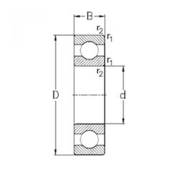 Bearing 61852-MA NKE #1 image