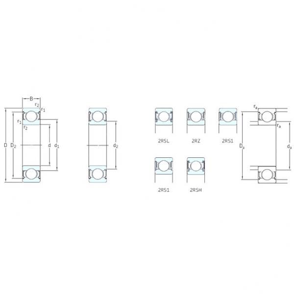 Bearing W619/4-2RS1 SKF #1 image