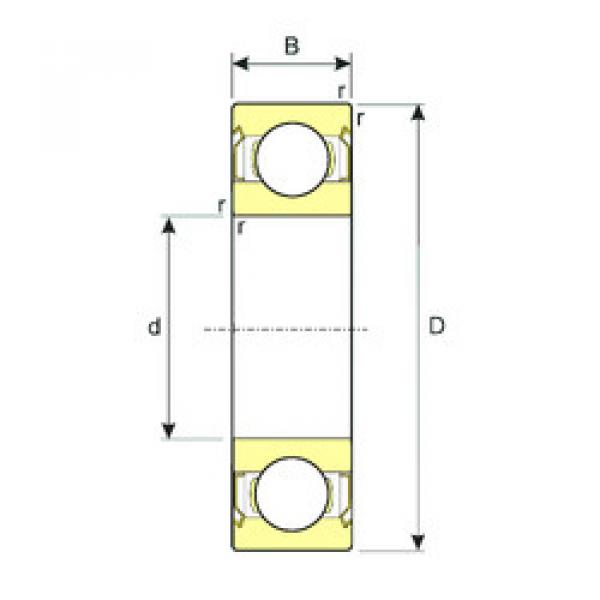 Bearing 619/6-ZZ ISB #1 image