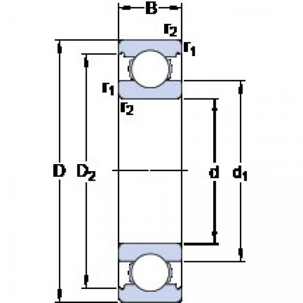 Bearing 619/5 SKF #1 image