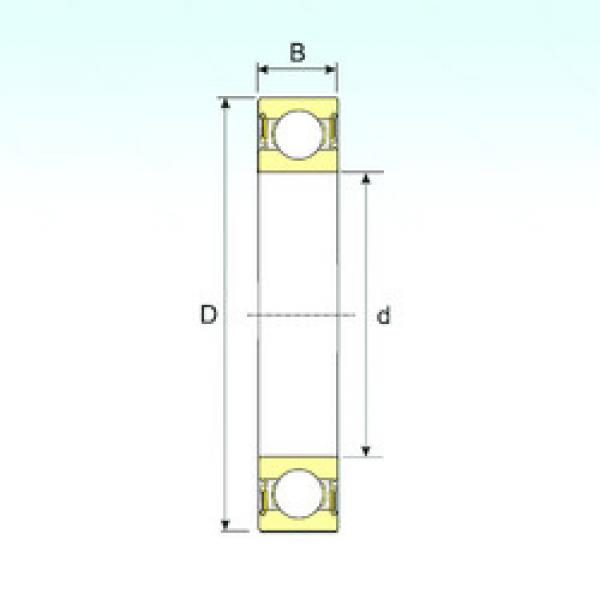 Bearing 619/8-2RS ISB #1 image