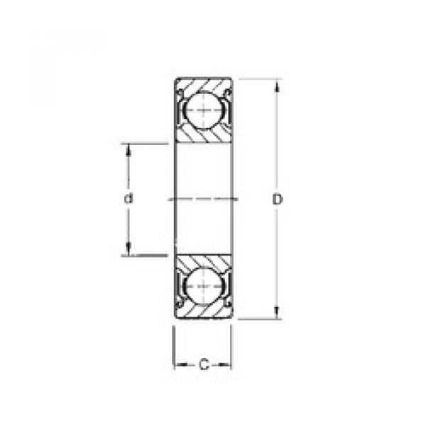 Bearing W6210-ZZ CYSD #1 image