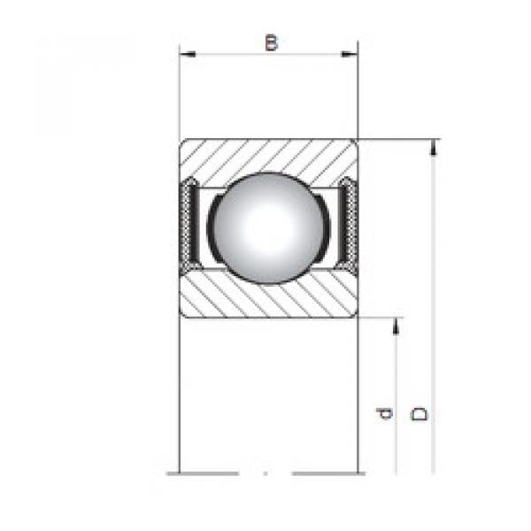 Bearing 619/1-2RS CX #1 image