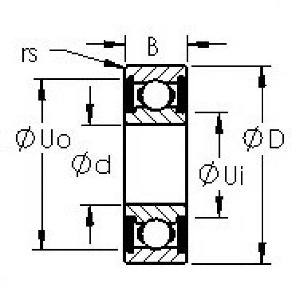 Bearing 635H-2RS AST #1 image