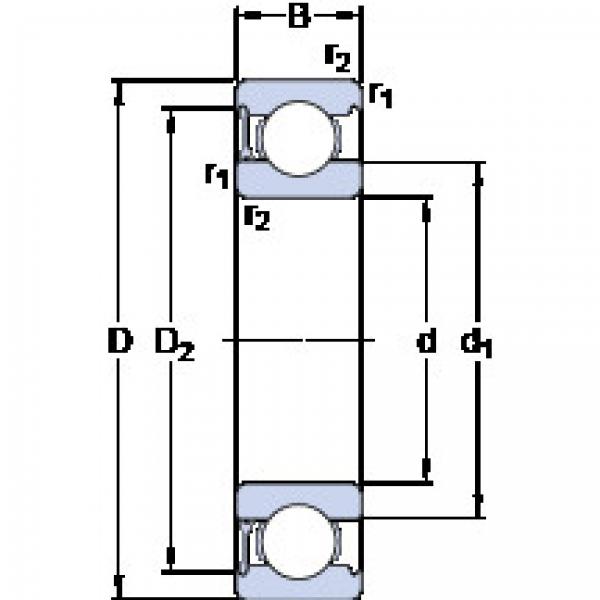 Bearing 635-RZ SKF #1 image