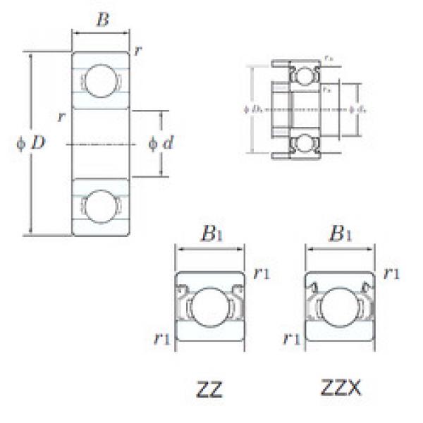 Bearing 635ZZ KOYO #1 image