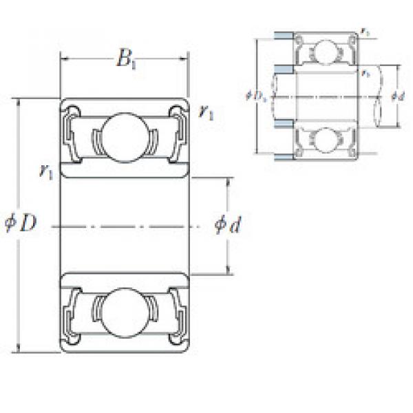 Bearing 636-2RS ISO #1 image