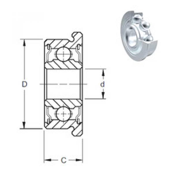 Bearing FR168-2Z ZEN #1 image