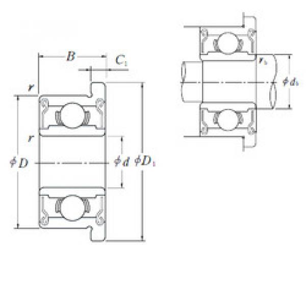 Bearing FR 3 ZZ NSK #1 image