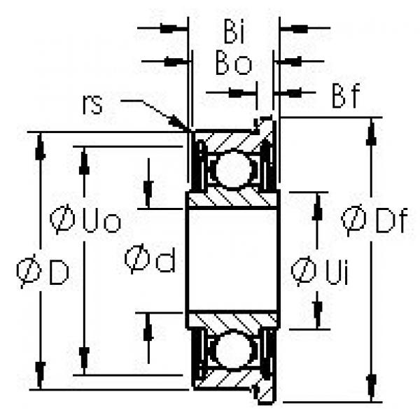 Bearing FRW6ZZ AST #1 image