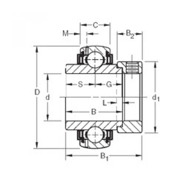 Bearing GN203KLLB Timken #1 image