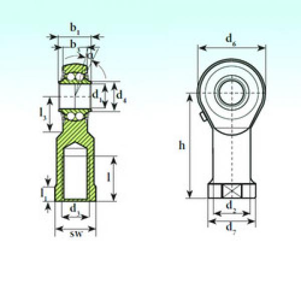 Bearing TSF 14 BB ISB #1 image