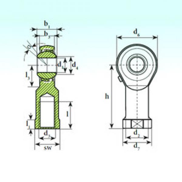 Bearing TSF 16 BB-O ISB #1 image