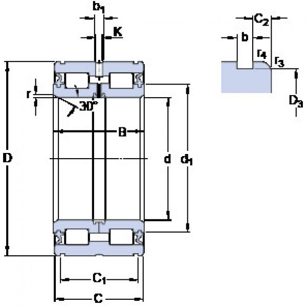 Bearing NNF 5011 ADB-2LSV SKF #1 image