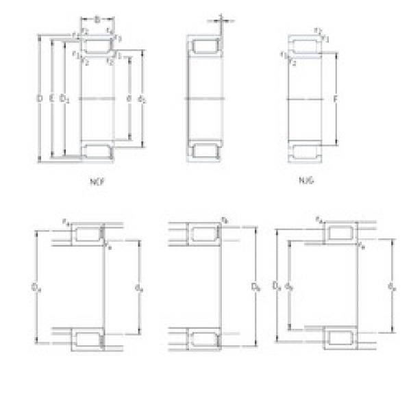 Bearing NCF1868V SKF #1 image