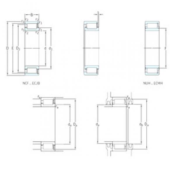 Bearing NCF2236ECJB SKF #1 image