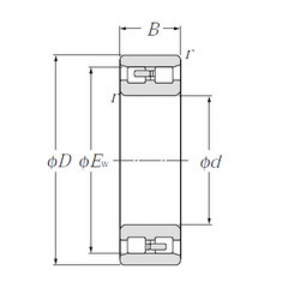 Bearing NN4940 NTN #1 image