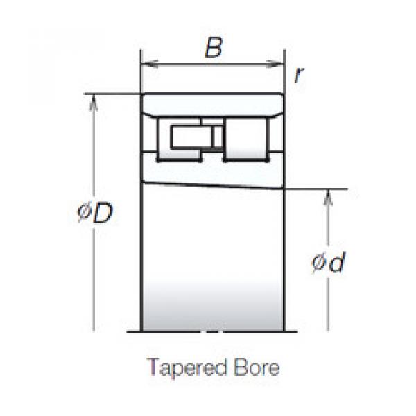 Bearing NN4938MBKR NSK #1 image