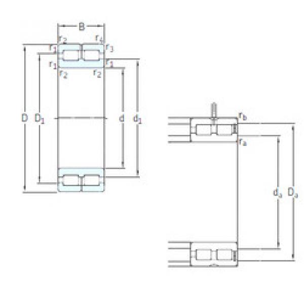 Bearing NNC4832CV SKF #1 image