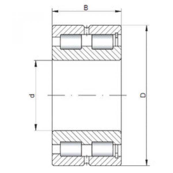 Bearing NNCF5005 V ISO #1 image