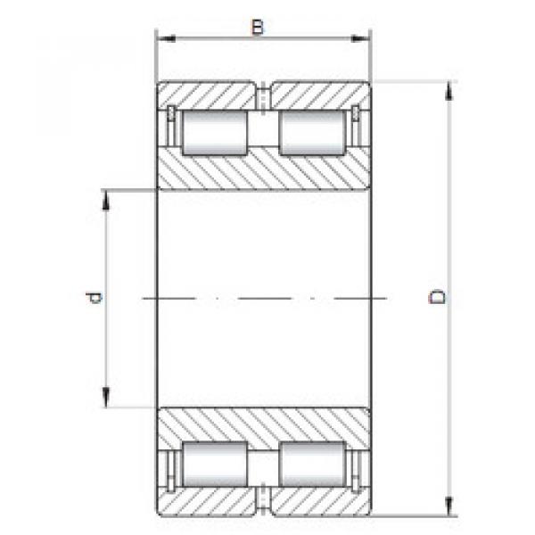 Bearing NNCL4856 V ISO #1 image