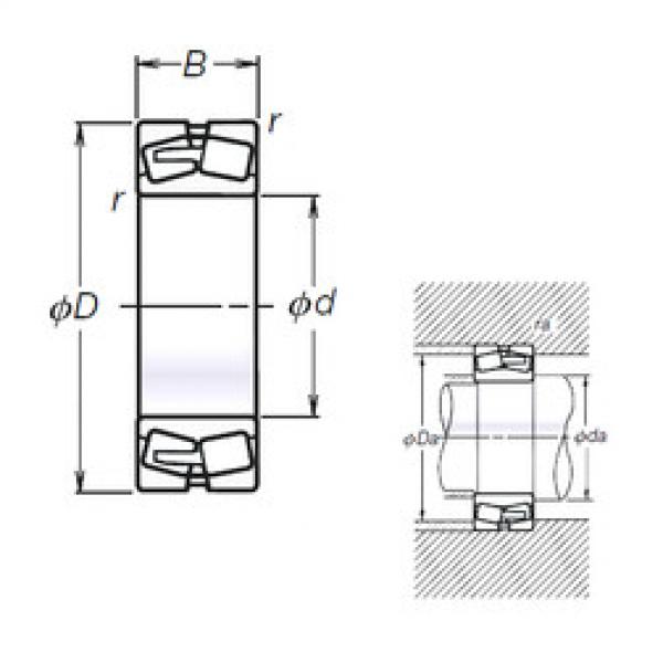 Bearing TL22334CAE4 NSK #1 image