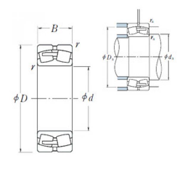 Bearing 239/560CAE4 NSK #1 image