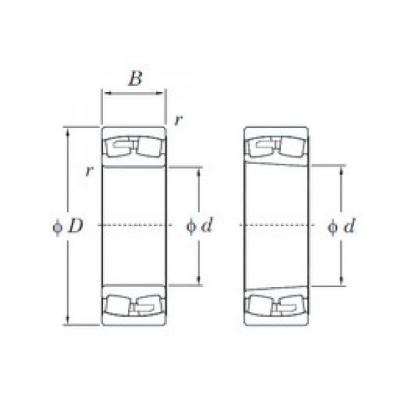 Bearing 238/1000R KOYO #1 image