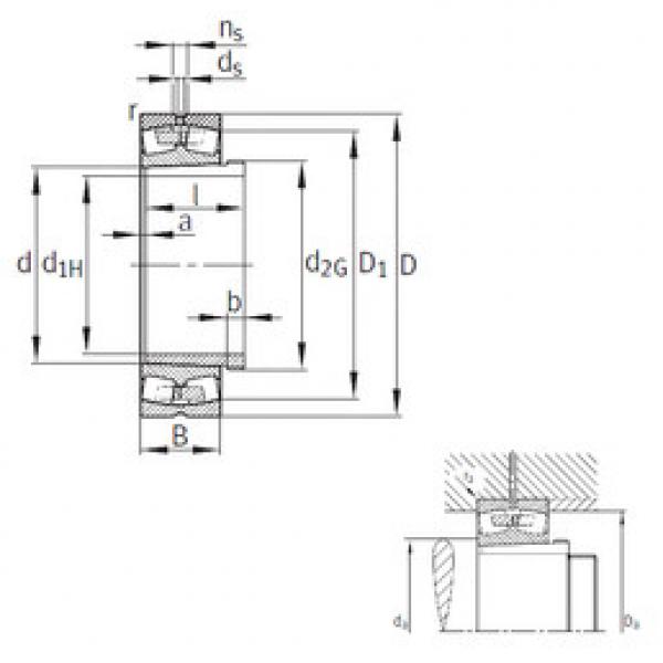 Bearing 239/560-B-K-MB+AH39/560 FAG #1 image