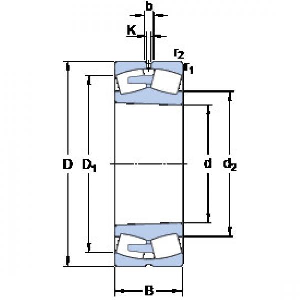 Bearing 23296 CAK/W33 SKF #1 image